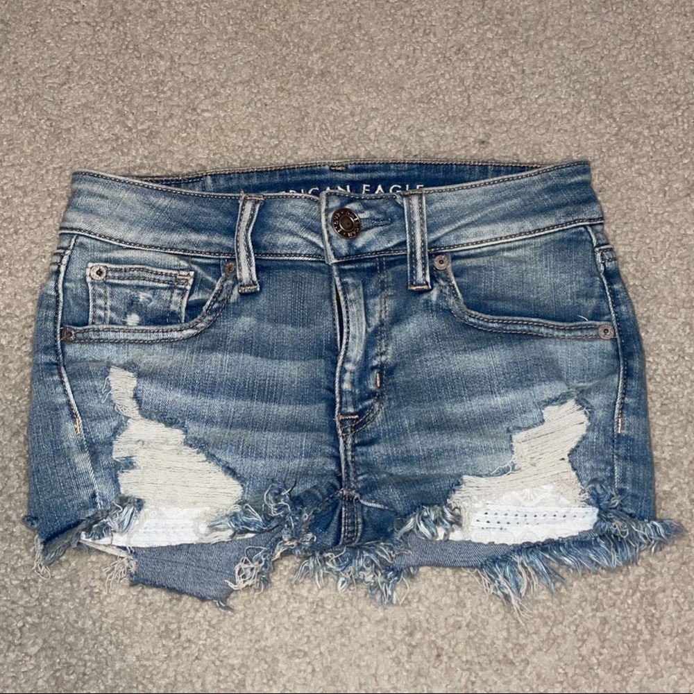 American Eagle Ripped Jeans shorts